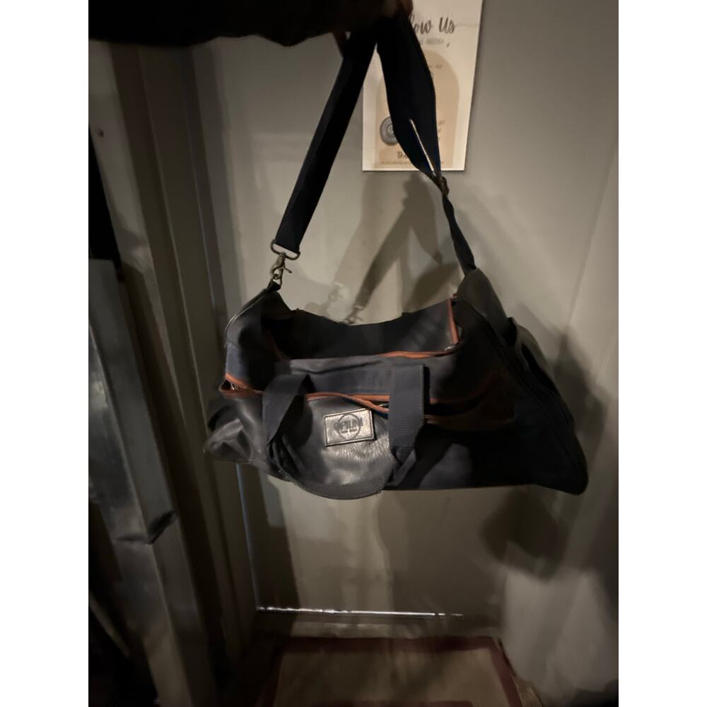 Opium by Yves Saint Laurent Leather Duffle Bag Weekender Carry-On